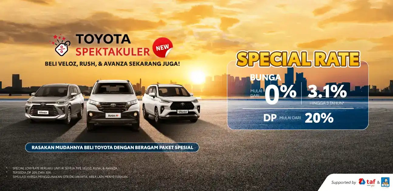 Bunga kredit Tunas Toyota Bintaro